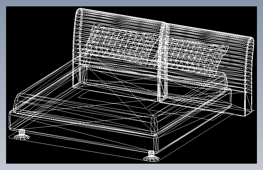 室内家具和灯具等的模型十-J-B07