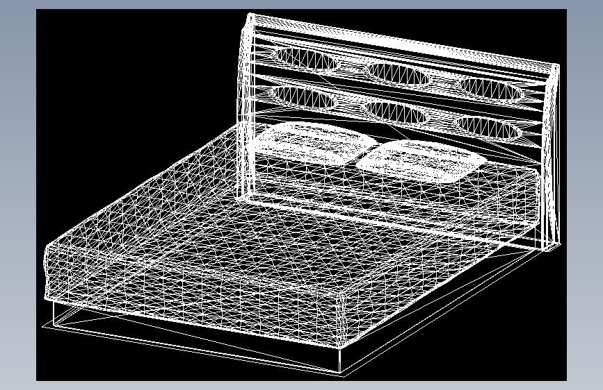 室内家具和灯具等的模型十-K-B24