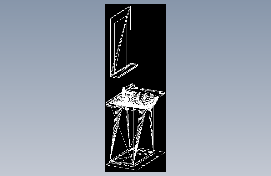 室内家具和灯具等的模型十三-J-V19