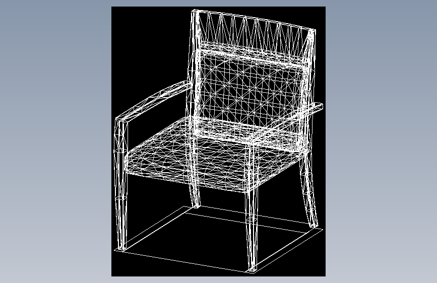 室内家具和灯具等的模型十四-J-CH15