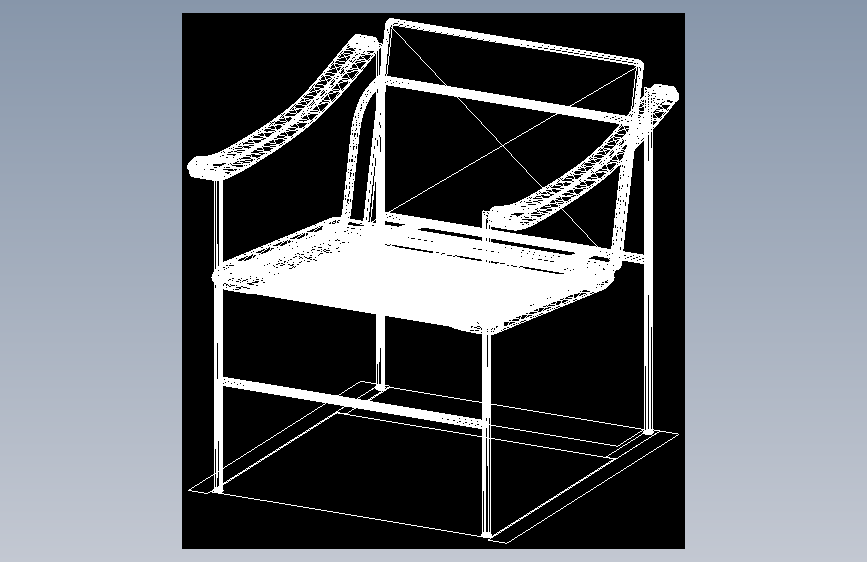 室内家具和灯具等的模型十四-K-C09