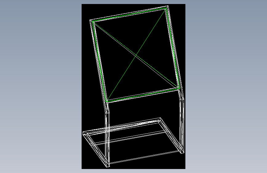 室内家具及植物的维模型十三-Q055