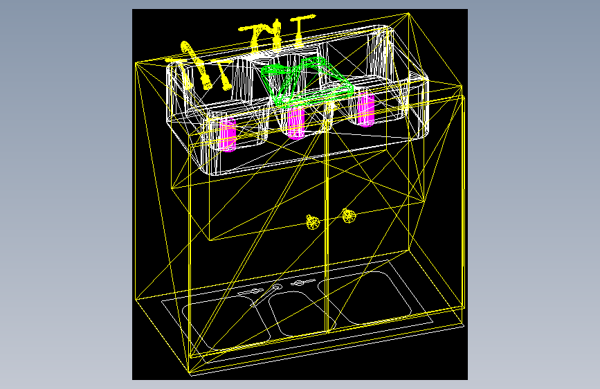 室内家具及植物三维模型七-CU020