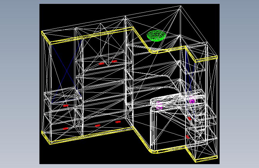 室内家具及植物三维模型十九-Y055