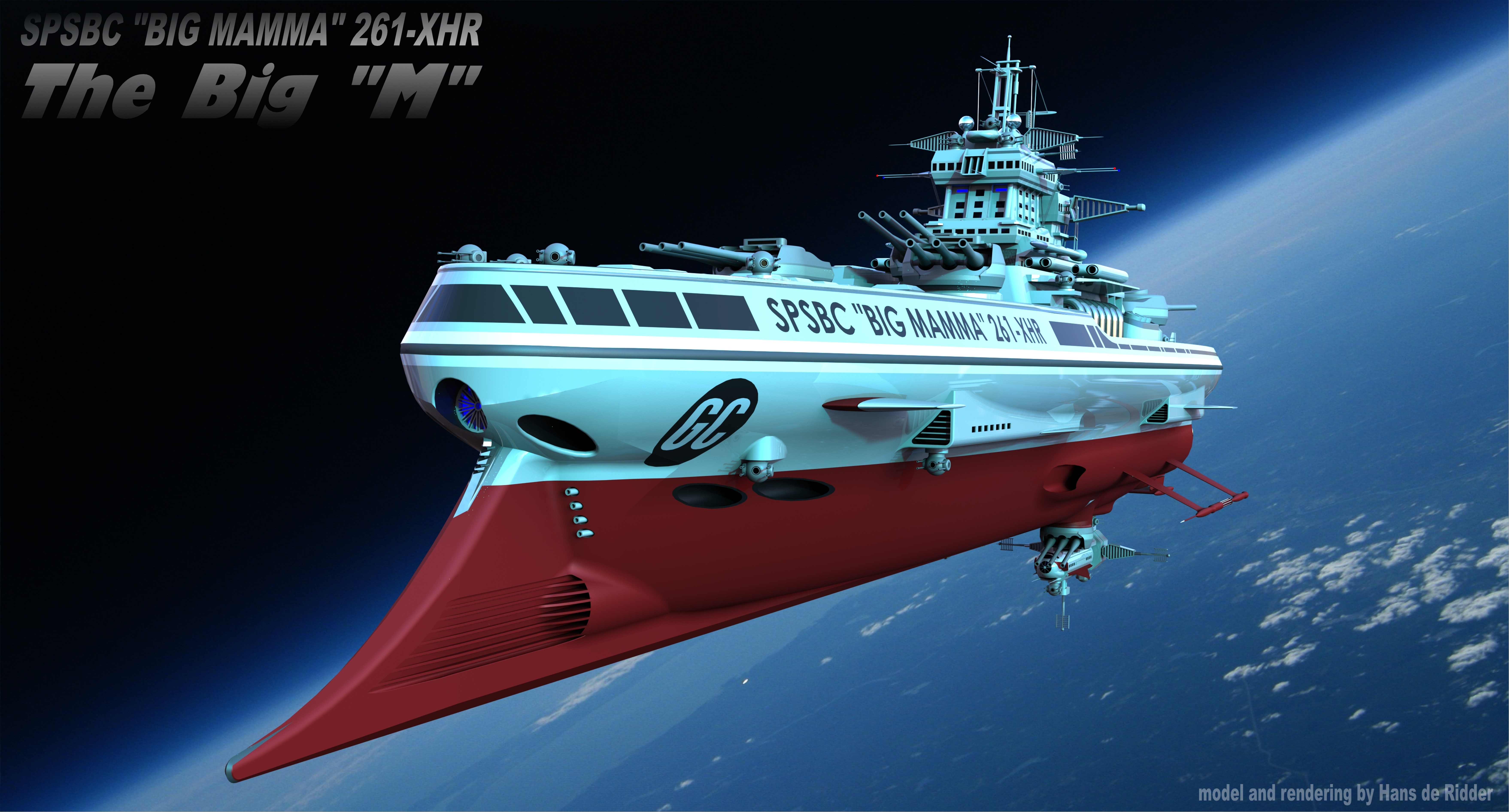 BigM宇宙太空飞船