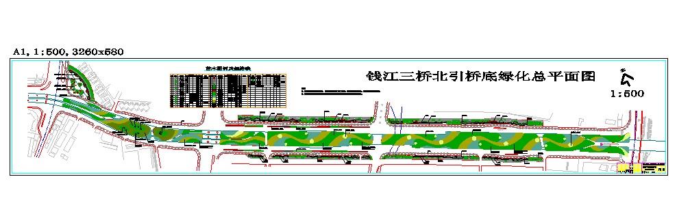 B10-已更新70套新道路绿化CAD平面图 道路景观园林设计cad平面图方案资料