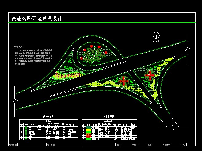 B10-已更新70套新道路绿化CAD平面图 道路景观园林设计cad平面图方案资料