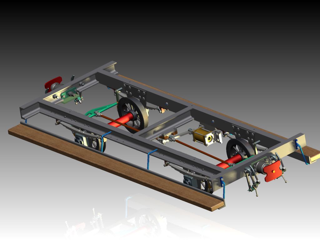 近代蒸汽客运车厢模型3D图纸 Solidworks设计 附工程图