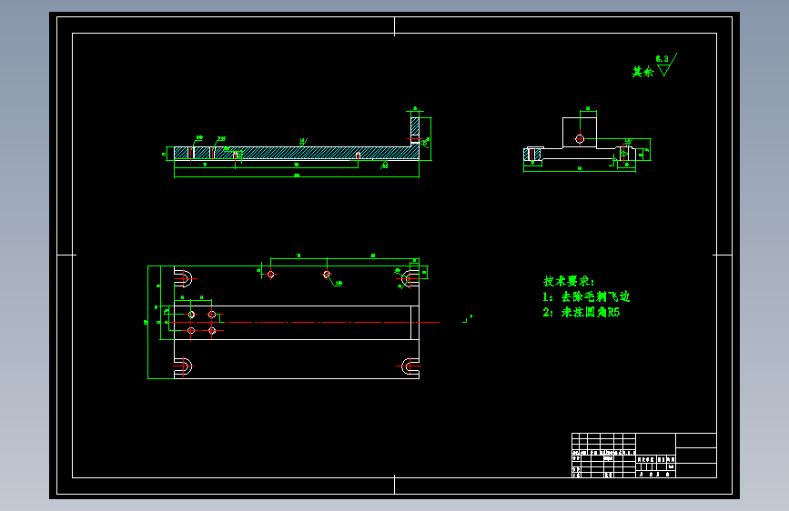 拔叉[831008]工艺及铣Φ32外圆上端面夹具设计CAD图纸机械设计