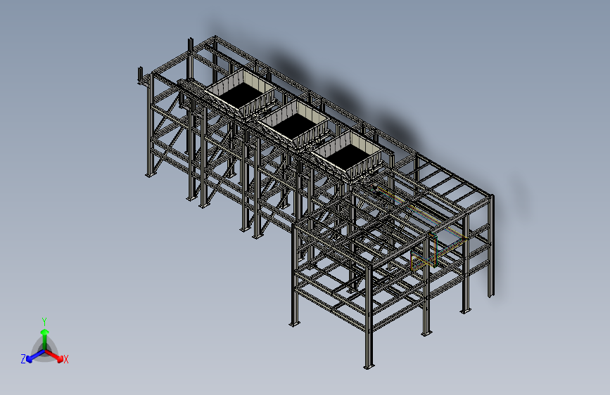 TUBOS HIDRAULICOS工程支架3D数模图纸 STP IGS格式