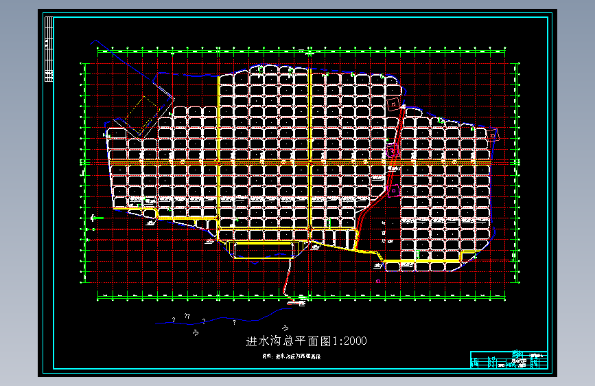钢筋混凝土虾蟹养殖池结构设计施工图CAD图纸