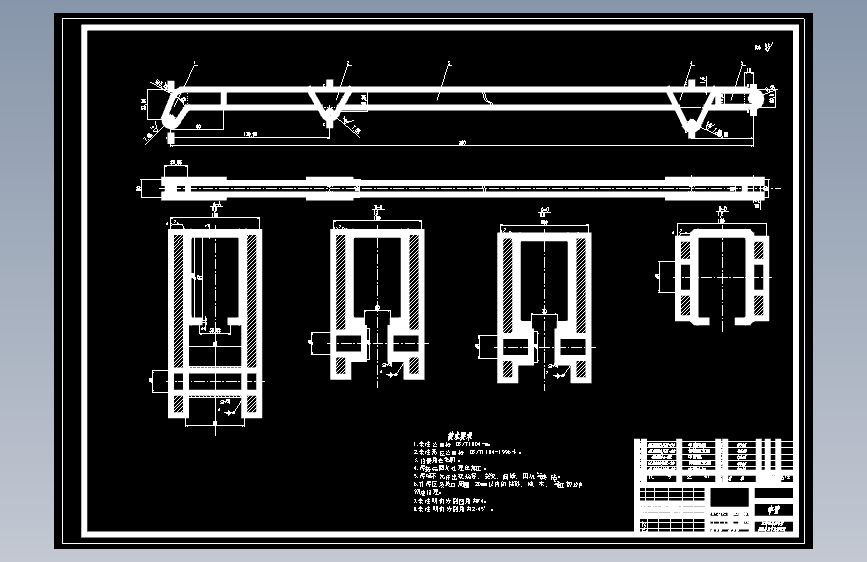 江铃15米三节臂高空作业车改装设计 液压、支腿系统 CAD图纸说明
