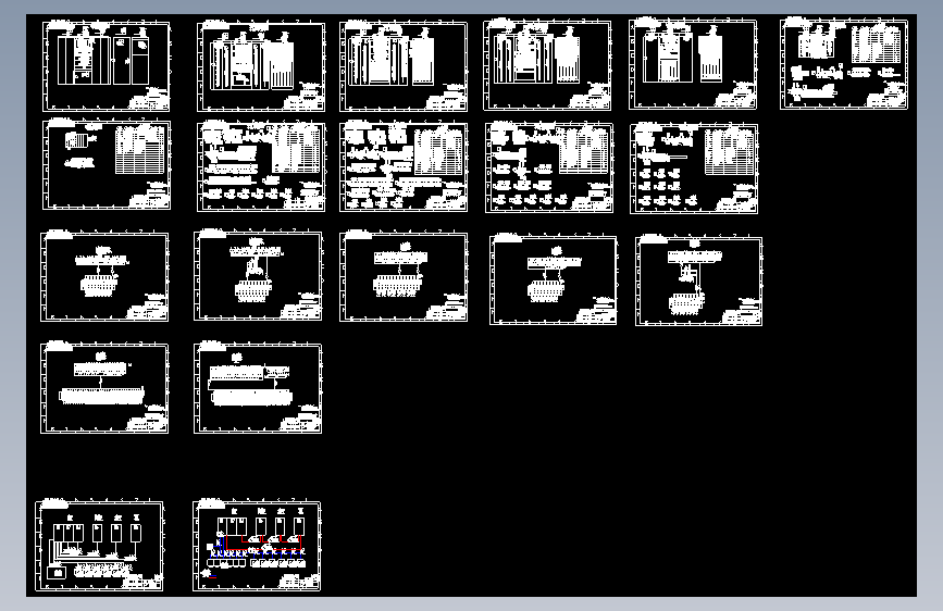 设备厂家PLC控制柜布线图及接线图柜内布局图ZKG设计_AutoCAD 2004_模型图纸下载 – 懒石网