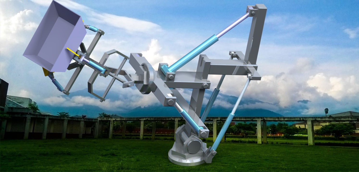 avr工业机械手模型3D图纸 CATIA设计 附STP IGS