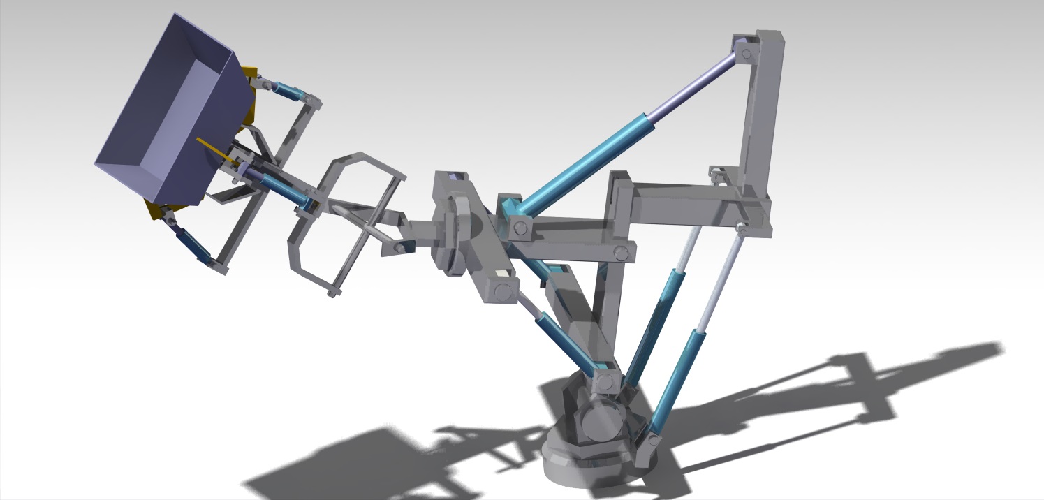 avr工业机械手模型3D图纸 CATIA设计 附STP IGS