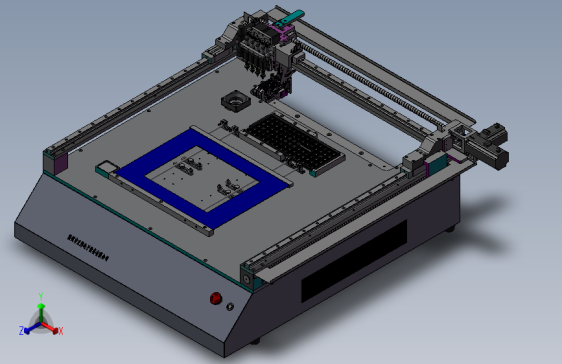 台式贴片机3D图纸 H119