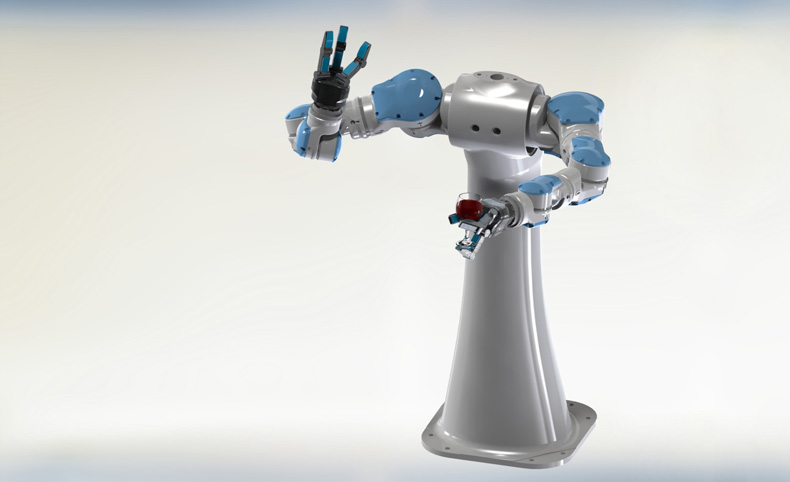 3D模型资料 机械设计专业非玩具工业智能机器人 多关节仿真机械手