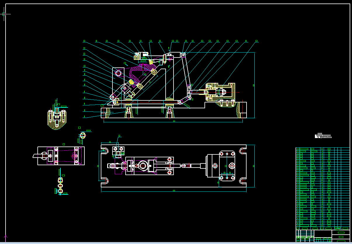 机械毕业设计-0075-工艺夹具-尾座体加工工艺