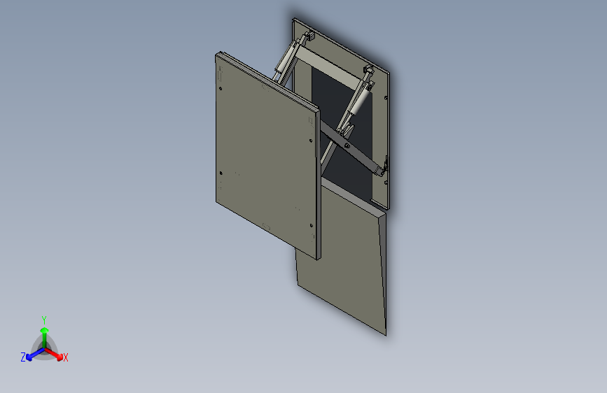 超低液压升降台 3D图纸 机械设计3D模型参考资料素材