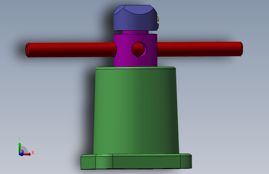 螺旋千斤顶图纸模型三维机械设计素材