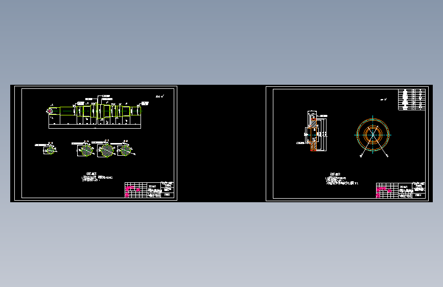 汽车两轴五档变速器CAD图纸机械设计说明书