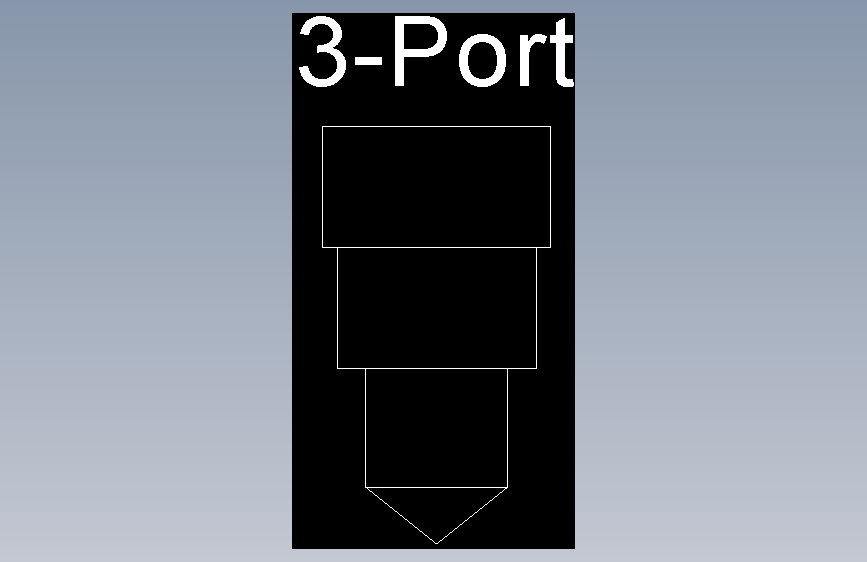 插装阀-3 port plain
