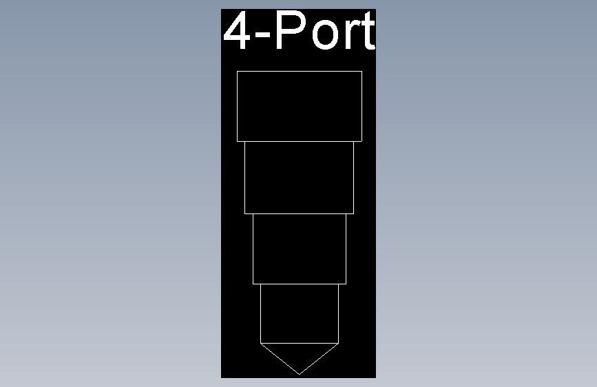 插装阀-4 port plain
