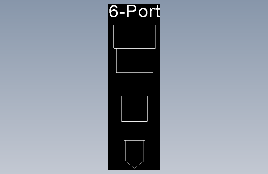 插装阀-6 port plain