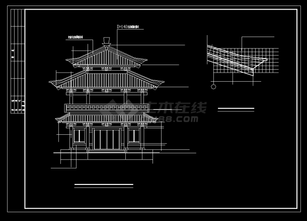 钟鼓楼平面图图片