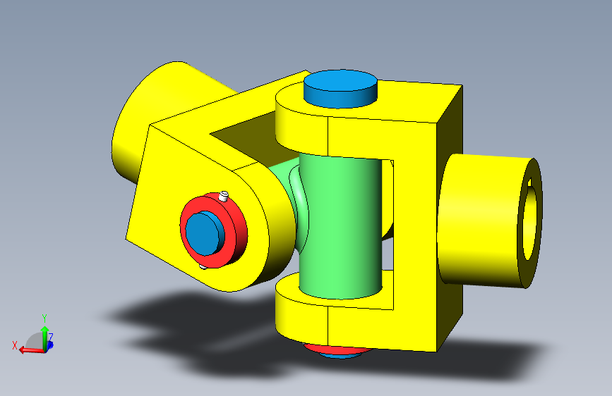 在SolidWorks中设计万向节