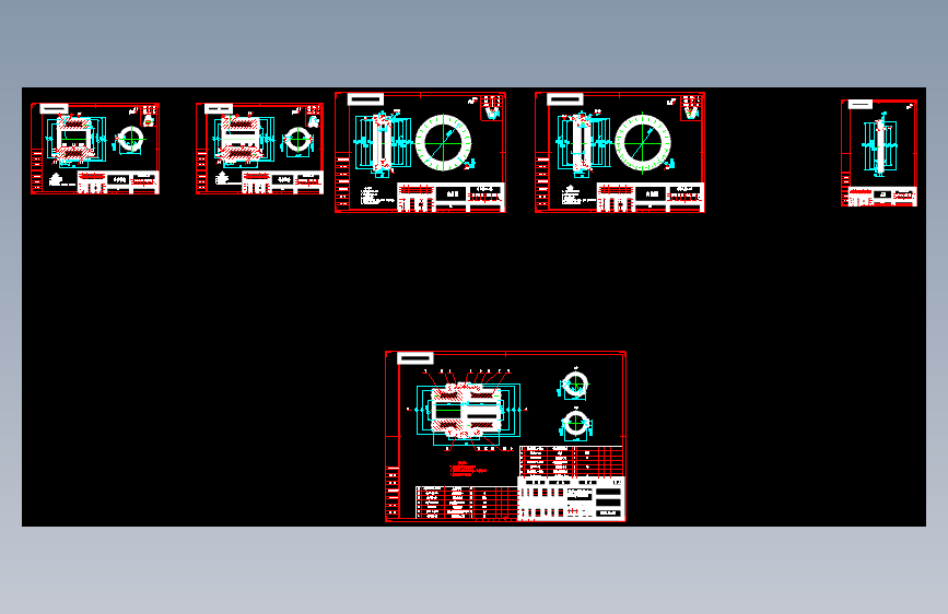 鼓形齿联轴器GⅡCL18全套加工图纸
