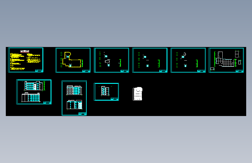 土木工程毕业设计_[学士]某科技楼毕业设计（含计算图，建筑、结构图）