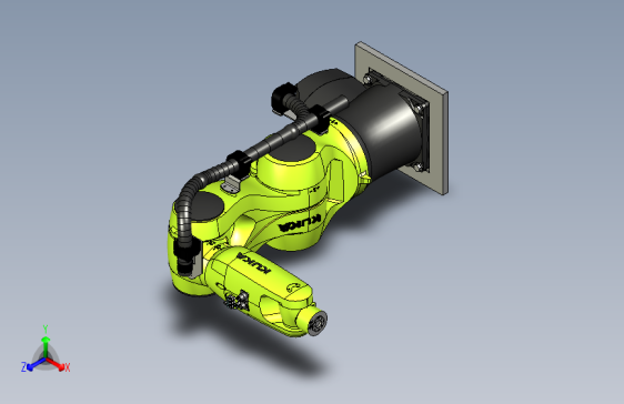 5+KUKA -r700六轴机械手模型