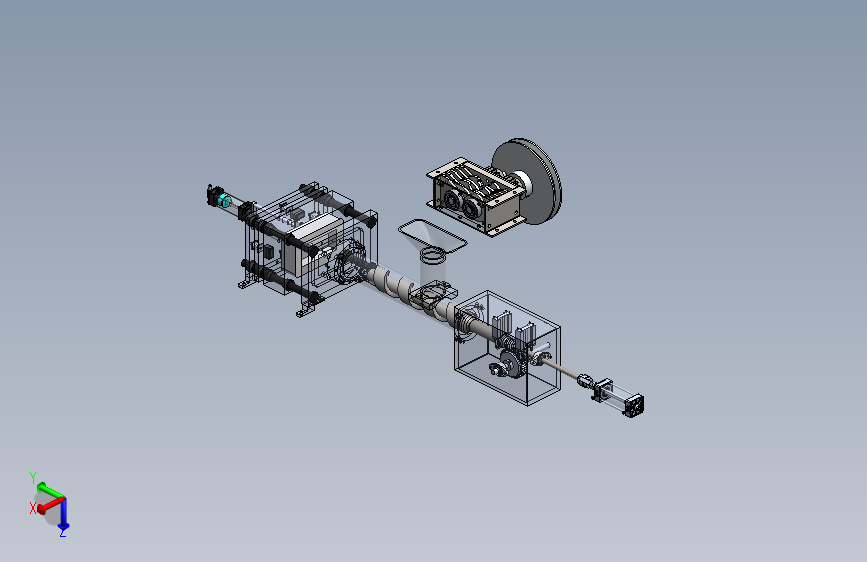 Trituradora塑料粉碎机3D数模图纸 Solidworks设计