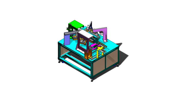 Dome Sheet Machines自动圆盖机3D图纸 x_t格式