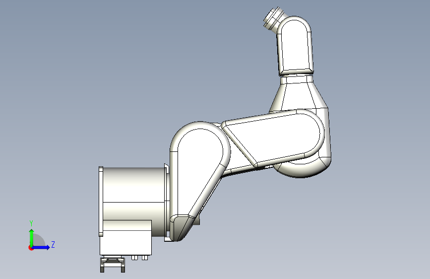 Kawasaki RS003 3kg机械臂模型3D图纸 STEP格式