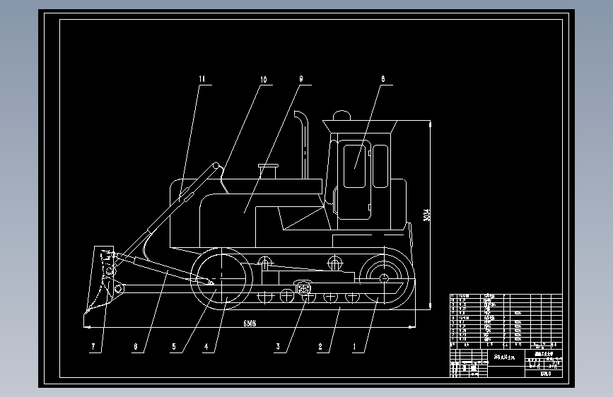 履带式推土机设计2