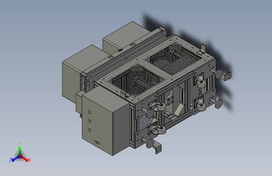 自动液压提升机3D图纸 K386 非标自动化设备3D图纸3D模型