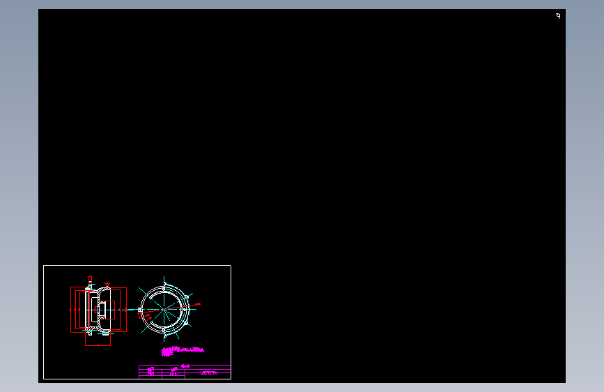 机械制造连接座说明书及cad图(毛坯图)