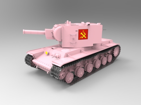 KV-2重型坦克(可驱动约束)