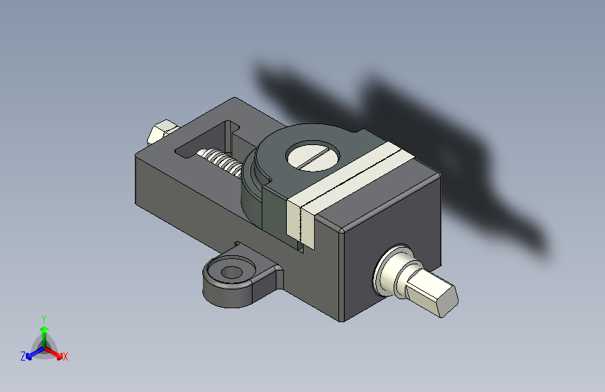 虎钳3D模型（2）