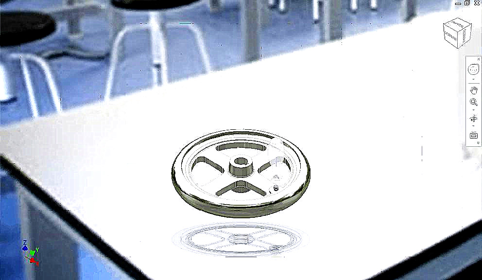 手轮3D模型