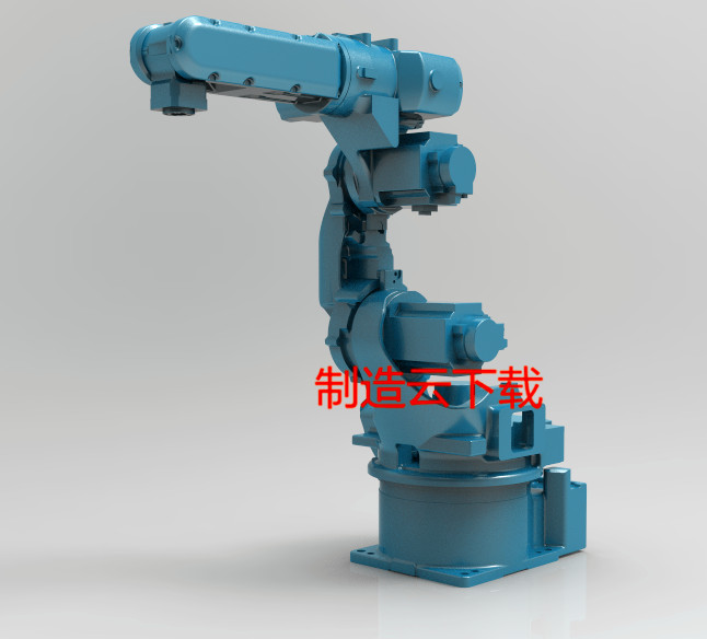 MH6S工业机器人3D模型