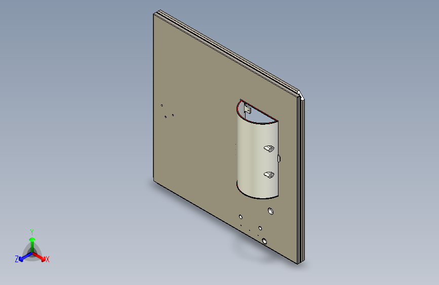 切钻机3D模型