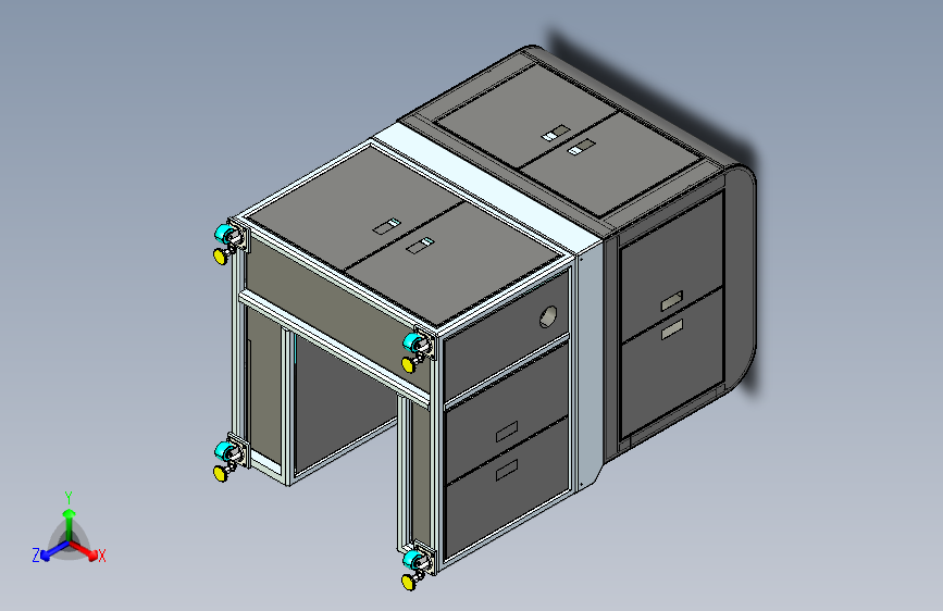 平面度激光检测设备3D模型