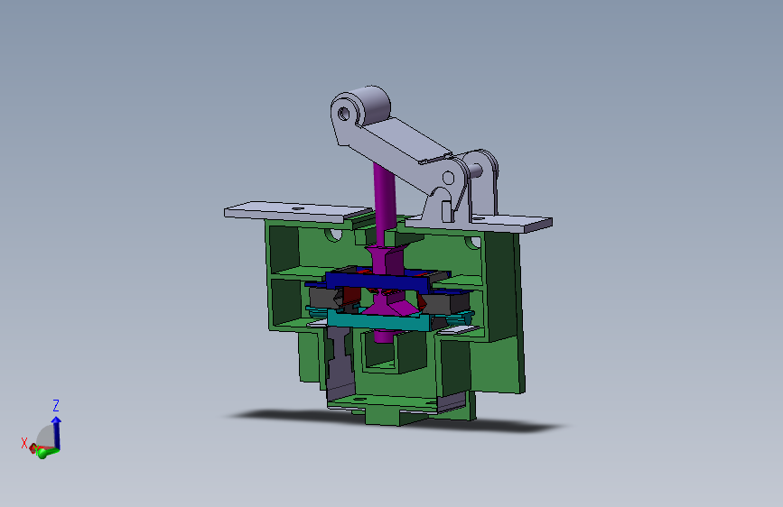 微动开关 有仿真有视频有i文件3D模型（2）