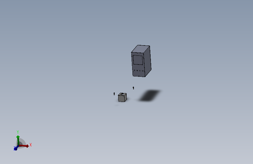 机架3D模型