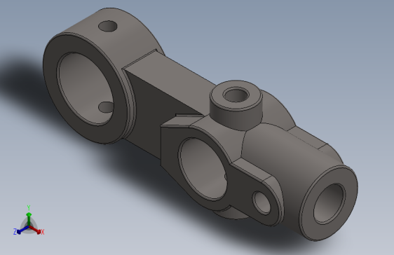 机械杆3D模型