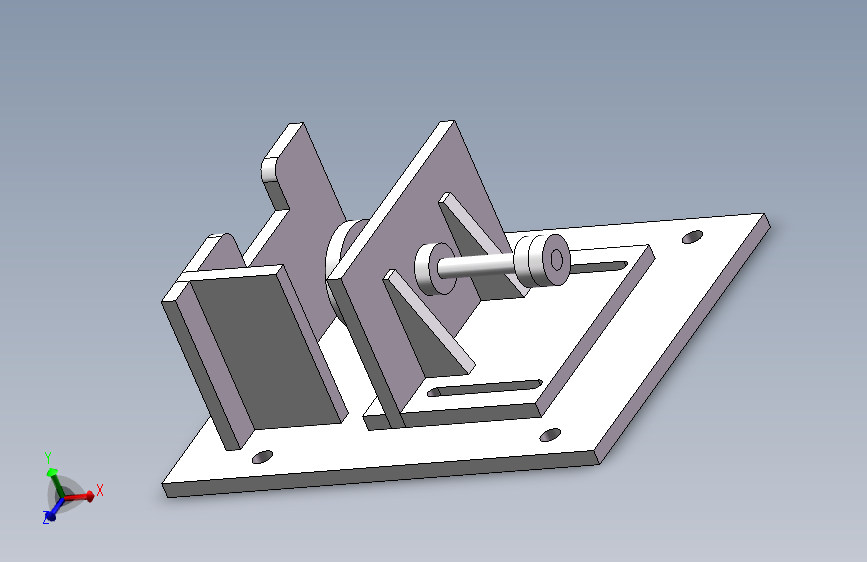 激光刻字治具3D模型