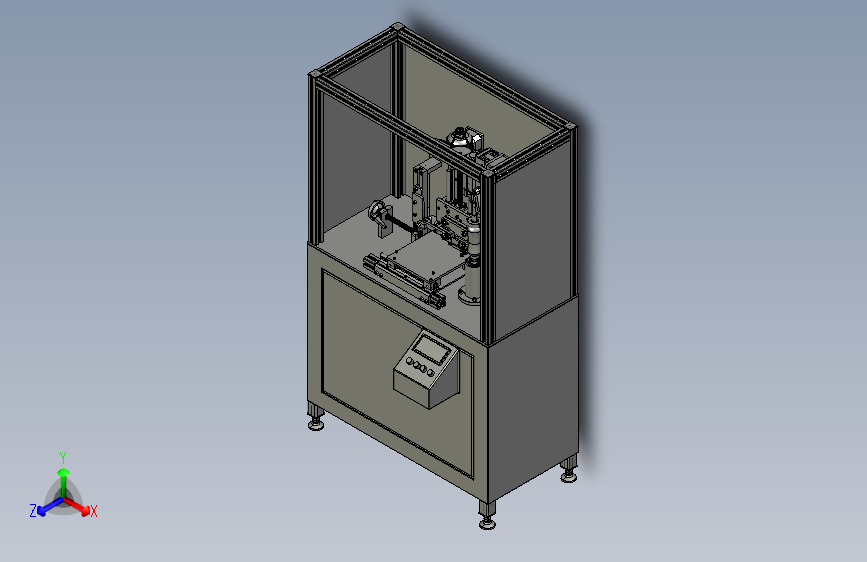 PVC塑料瓶除漆机3D模型